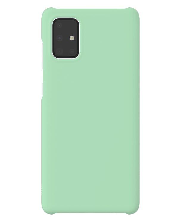 Защитный чехол Premium Hard Case для Samsung Galaxy A71 (A715) GP-FPA715WSAMW - Mint: фото 1 из 3