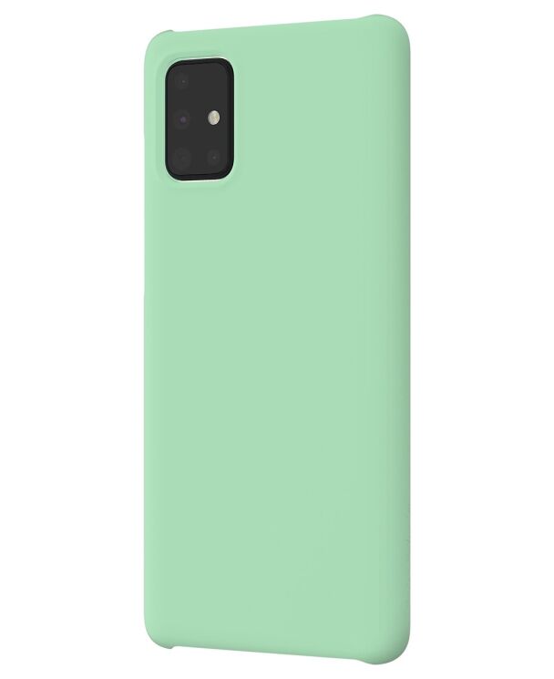 Защитный чехол Premium Hard Case для Samsung Galaxy A71 (A715) GP-FPA715WSAMW - Mint: фото 2 из 3
