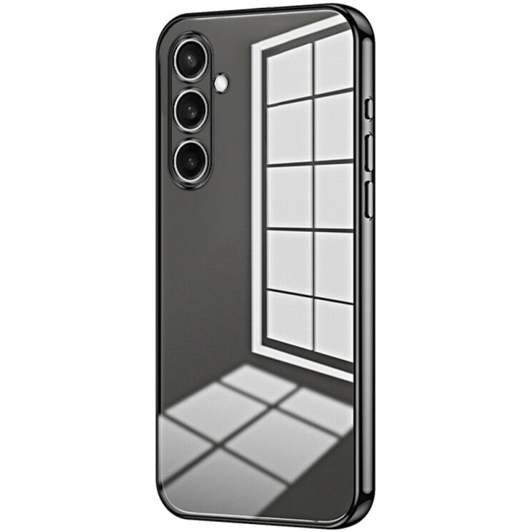 Защитный чехол Reframe Electroplating Frame для Samsung Galaxy A37 (A376) - Black: фото 1 из 7