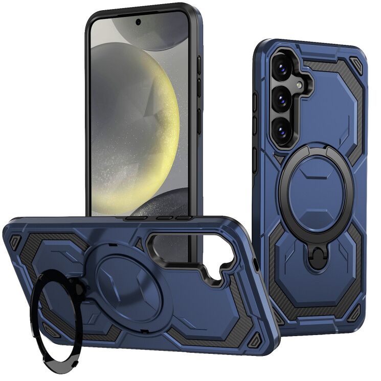 Захисний чохол Reframe Hybrid Magnetic для Samsung Galaxy S25 (S931) - Blue: фото 1 з 7