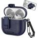 Захисний чохол Reframe Leather Texture для Apple AirPods 4 - Dark Blue (364457DB). Фото 1 з 6