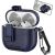 Захисний чохол Reframe Leather Texture для Apple AirPods 4 - Dark Blue: фото 1 з 6