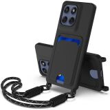 Защитный чехол Reframe Silicone Holder для Motorola Edge 60 / Edge 60 Fusion - Black: фото 1 из 9