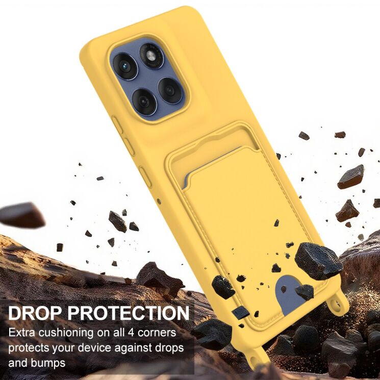 Захисний чохол Reframe Silicone Holder для Motorola Edge 60 / Edge 60 Fusion - Black: фото 7 з 9