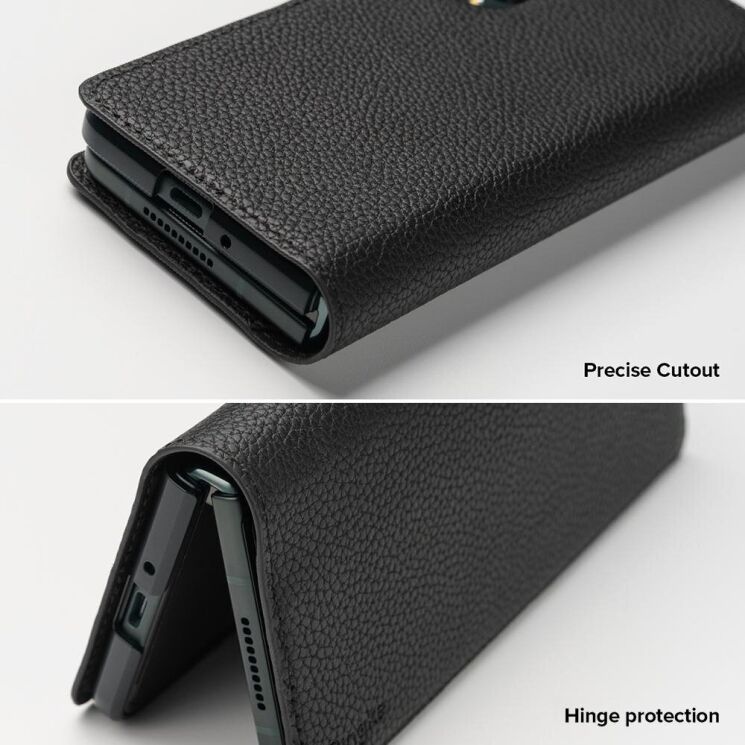 Захисний чохол RINGKE Folio Signature Standard для Samsung Galaxy Fold 3 - Black: фото 7 з 12