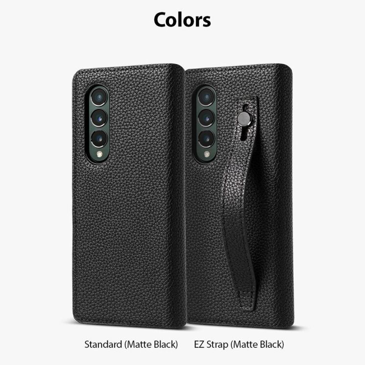 Захисний чохол RINGKE Folio Signature Standard для Samsung Galaxy Fold 3 - Black: фото 8 з 12