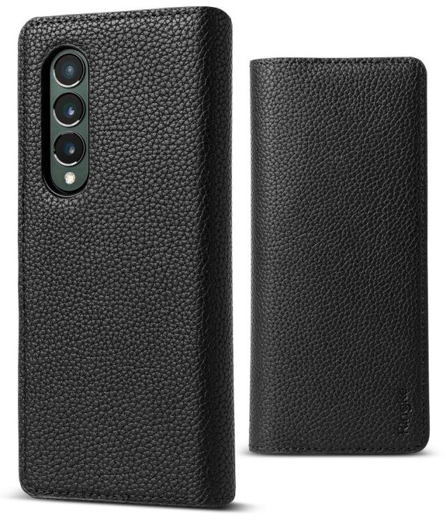 Захисний чохол RINGKE Folio Signature Standard для Samsung Galaxy Fold 3 - Black: фото 1 з 12