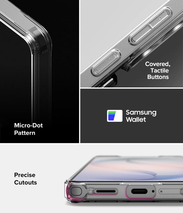 Захисний чохол Ringke Fusion Card для Samsung Galaxy S26 Ultra (S948) 8800328814516 - Clear: фото 12 з 15