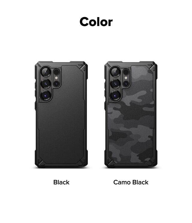 Защитный чехол Ringke Rugged Gear для Samsung Galaxy S25 Ultra (S938) 8800274969377 - Black: фото 14 из 14