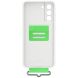 Защитный чехол Silicone Cover with Strap для Samsung Galaxy S21 FE (G990) EF-GG990TWEGRU - White (230680W). Фото 6 из 6