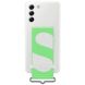 Защитный чехол Silicone Cover with Strap для Samsung Galaxy S21 FE (G990) EF-GG990TWEGRU - White (230680W). Фото 1 из 6