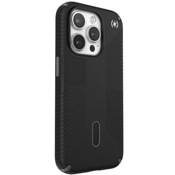Защитный чехол Speck Presidio2 Grip MagSafe ClickLock для iPhone 15 Pro (150447-3205) - Black: фото 3 из 9