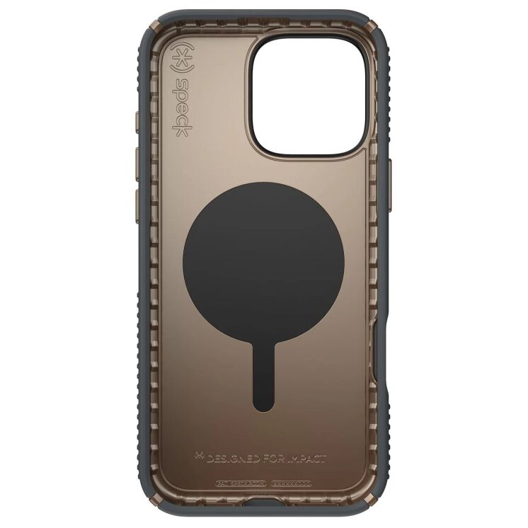 Захисний чохол Speck Presidio2 Grip MagSafe ClickLock для iPhone 16 Pro Max (150725-3212) - Charcoal Gray: фото 3 з 9