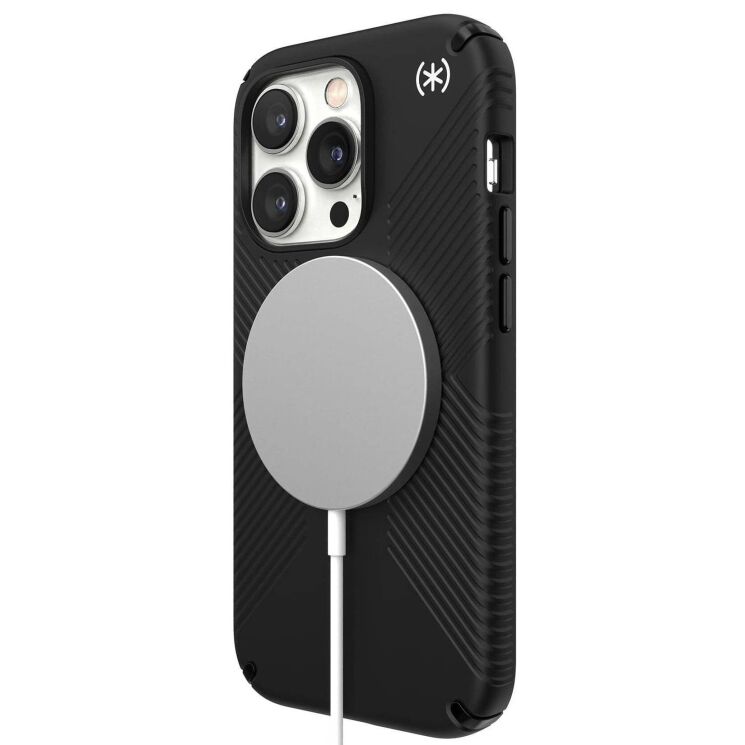 Захисний чохол Speck Presidio2 Grip MagSafe для iPhone 15 Pro Max (150575-3205) - Black: фото 3 з 10