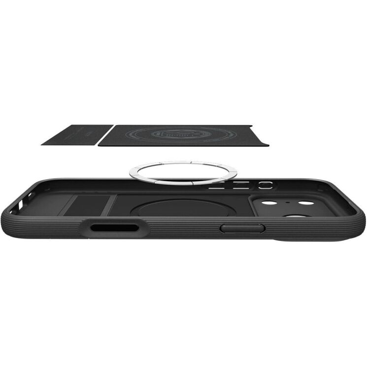 Защитный чехол Spigen Caseology Parallax S (MagFit) by Spigen для iPhone 17 Pro Max (ACS09911) - Matte Black: фото 11 из 18