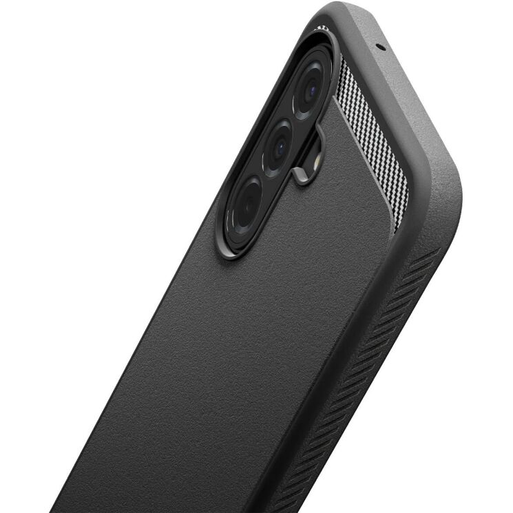 Защитный чехол Spigen Rugged Armor для Samsung Galaxy A27 (A276) ACS11313 - Matte Black: фото 4 из 12