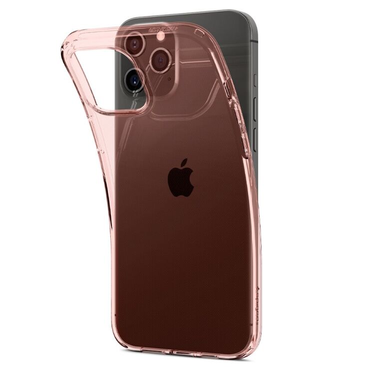 Захисний чохол Spigen (SGP) Crystal Flex для Apple iPhone 12 mini - Rose Crystal: фото 6 з 12