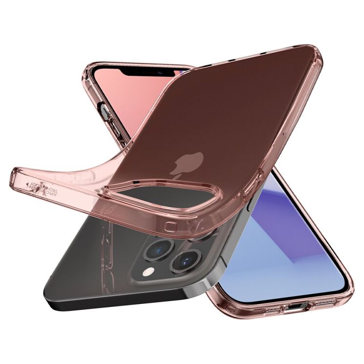 Захисний чохол Spigen (SGP) Crystal Flex для Apple iPhone 12 mini - Rose Crystal: фото 3 з 12