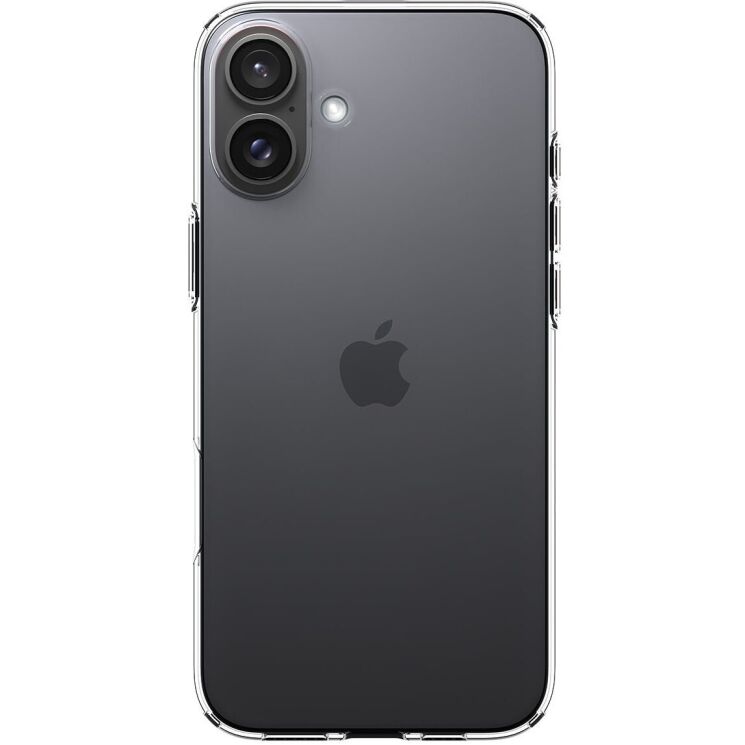 Защитный чехол Spigen (SGP) Liquid Crystal для Apple iPhone 16 Plus - Crystal Clear: фото 2 из 13
