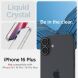 Защитный чехол Spigen (SGP) Liquid Crystal для Apple iPhone 16 Plus - Crystal Clear (360655C). Фото 8 из 13