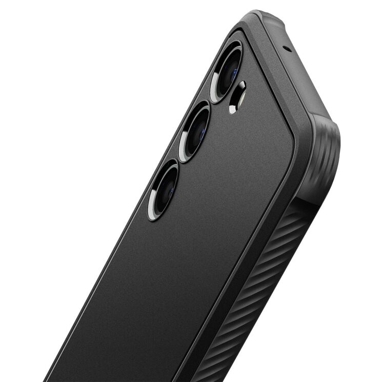 Захисний чохол Spigen (SGP) Rugged Armor для Samsung Galaxy S23 (S911) - Matte Black: фото 6 з 19