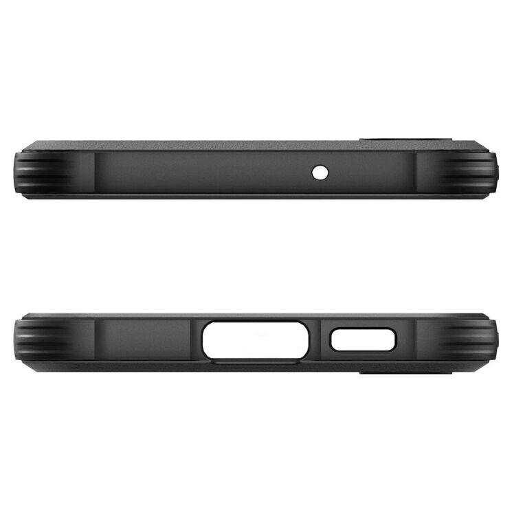Захисний чохол Spigen (SGP) Rugged Armor для Samsung Galaxy S23 (S911) - Matte Black: фото 11 з 19