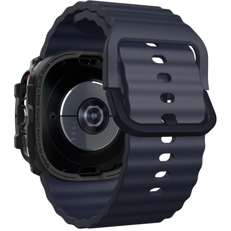 Защитный чехол Spigen (SGP) Rugged Armor (FW) для Samsung Galaxy Watch Ultra (47mm) - Matte Black: фото 8 из 16