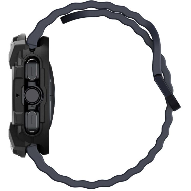 Защитный чехол Spigen (SGP) Rugged Armor (FW) для Samsung Galaxy Watch Ultra (47mm) - Matte Black: фото 7 из 16