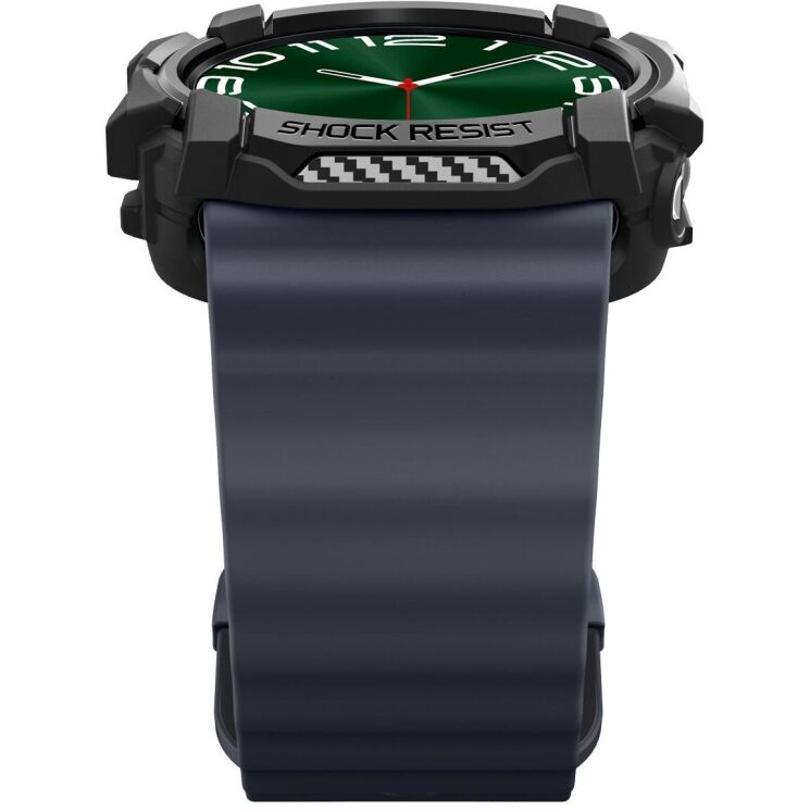 Защитный чехол Spigen (SGP) Rugged Armor (FW) для Samsung Galaxy Watch Ultra (47mm) - Matte Black: фото 6 из 16