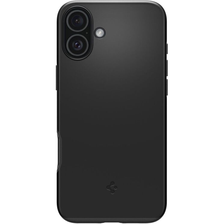 Захисний чохол Spigen (SGP) Thin Fit (MagFit) для Apple iPhone 16 (ACS08186) - Black: фото 2 з 15