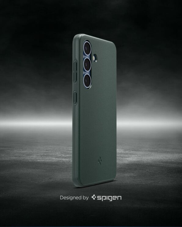Защитный чехол Spigen (SGP) Thin Fit (MagFit) для Samsung Galaxy S25 (S931) ACS08994 - Abyss Green: фото 17 из 17