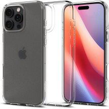 Защитный чехол Spigen (SGP) Ultra Hybrid для Apple iPhone 16 Pro - Frost Clear: фото 1 из 10