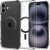 Защитный чехол Spigen (SGP) Ultra Hybrid (MagFit) для Apple iPhone 16 Plus (ACS08077) - Carbon Fiber: фото 1 из 15
