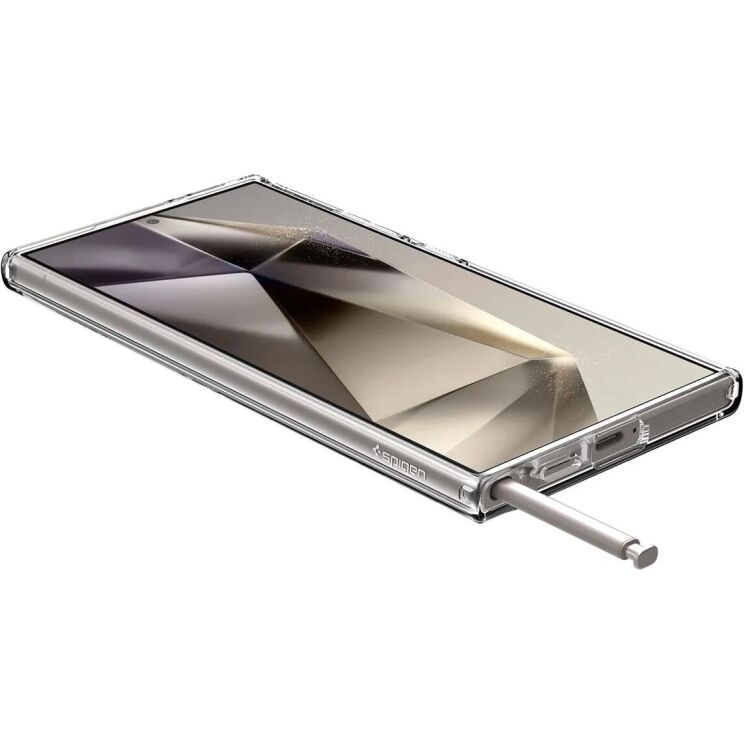 Захисний чохол Spigen (SGP) Ultra Hybrid OneTap Ring для Samsung Galaxy S24 Ultra (S928) ACS07297 - White: фото 6 з 15