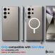 Захисний чохол Spigen (SGP) Ultra Hybrid OneTap Ring для Samsung Galaxy S24 Ultra (S928) ACS07297 - White (375814W). Фото 10 з 15