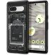 Защитный чехол Spigen (SGP) Ultra Hybrid Zero One для Google Pixel 7a (ACS06093) - Black (322069B). Фото 1 из 15