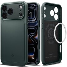 Защитный чехол Spigen Thin Fit (MagFit) для iPhone 18 Pro Max (ACS12106) - Abyss Green: фото 1 из 13
