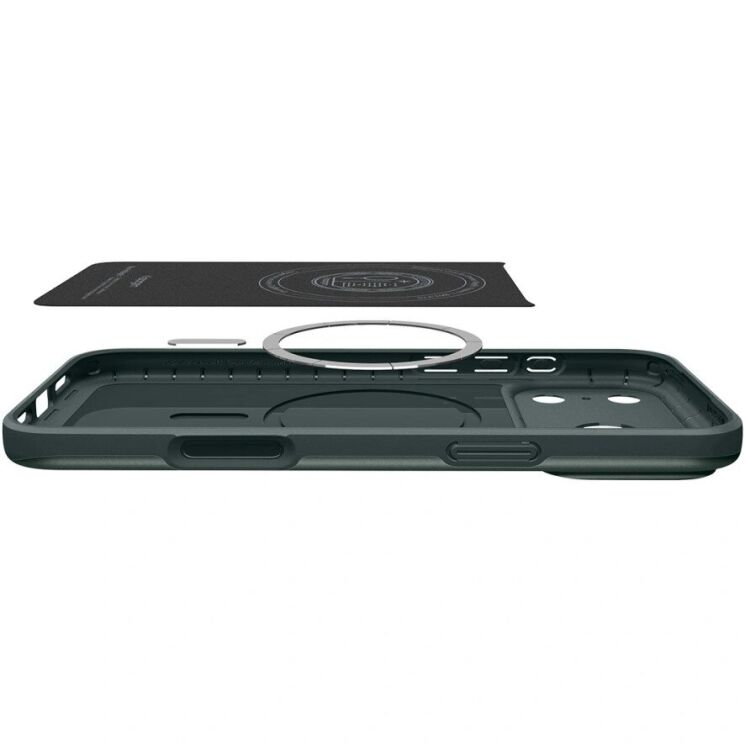 Защитный чехол Spigen Thin Fit (MagFit) для iPhone 18 Pro Max (ACS12106) - Abyss Green (440305G) Защитный чехол Spigen Thin Fit (MagFit) для iPhone 18 Pro Max (ACS12106) - Abyss Green: фото 6 из 13