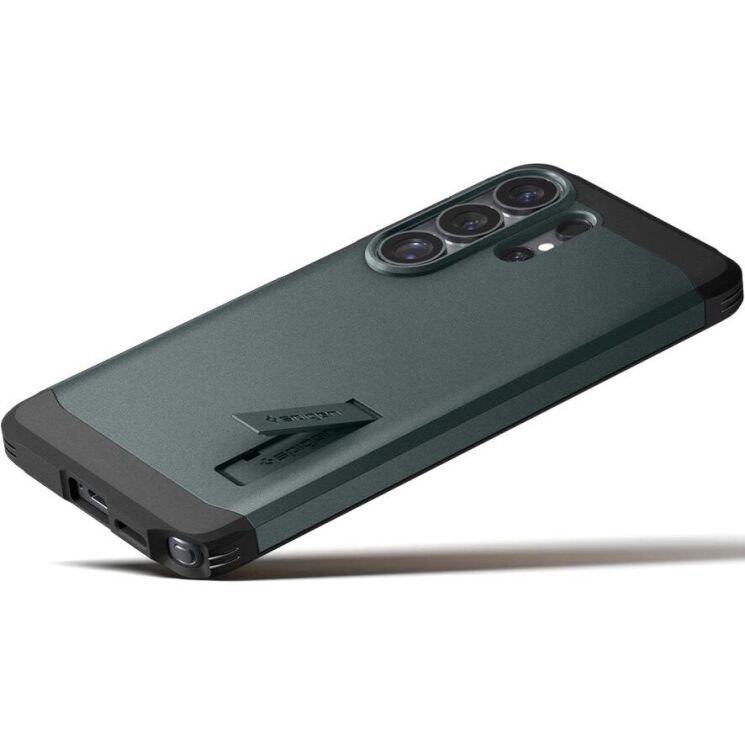 Захисний чохол Spigen Tough Armor (MagFit) для Samsung Galaxy S26 Ultra (S948) ACS10686 - Abyss Green: фото 5 з 13