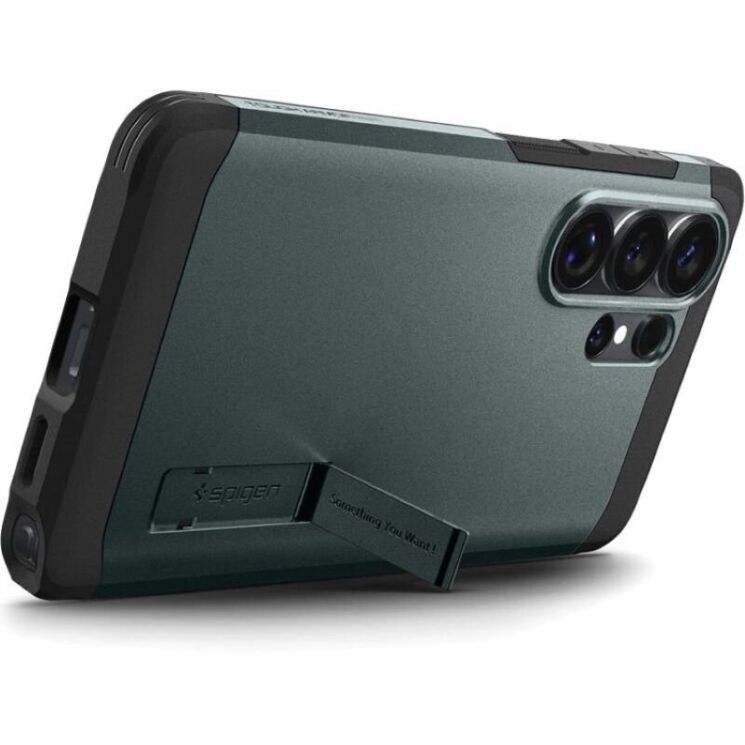 Захисний чохол Spigen Tough Armor (MagFit) для Samsung Galaxy S26 Ultra (S948) ACS10686 - Abyss Green: фото 6 з 13