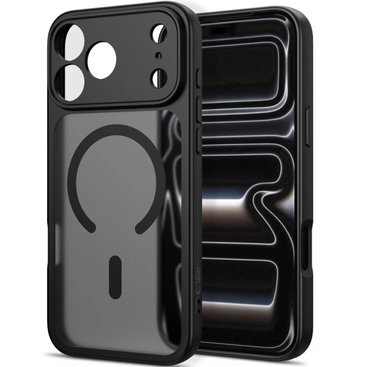 Захисний чохол Tech-Protect BasicMag MagSafe для iPhone 18 Pro / 17 Pro (5906302325344) - Matte Black: фото 3 з 10