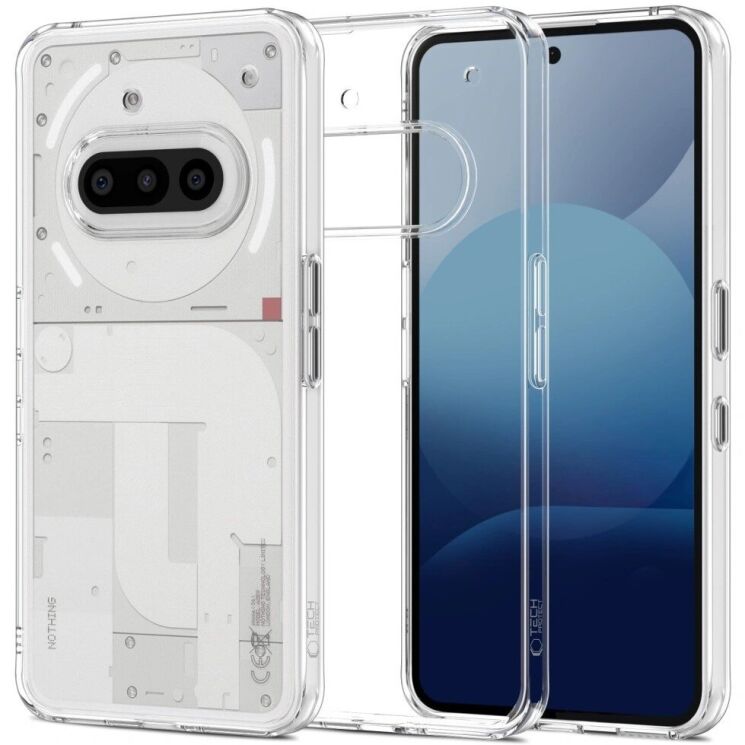 Защитный чехол Tech-Protect FlexAir Hybrid для Nothing Phone (3a) - Clear: фото 1 из 5