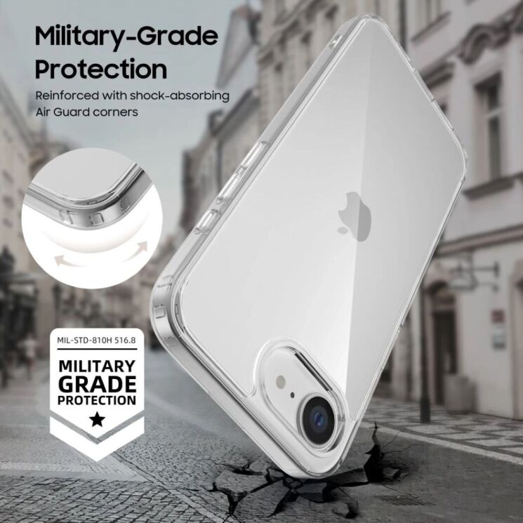 Защитный чехол Tech-Protect FlexAir Hybrid для Nothing Phone (3a) - Clear: фото 5 из 5