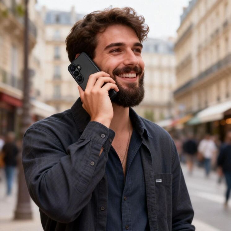 Защитный чехол Tech-Protect Magmat для Samsung Galaxy A57 (A576) - Matte Black: фото 7 из 7