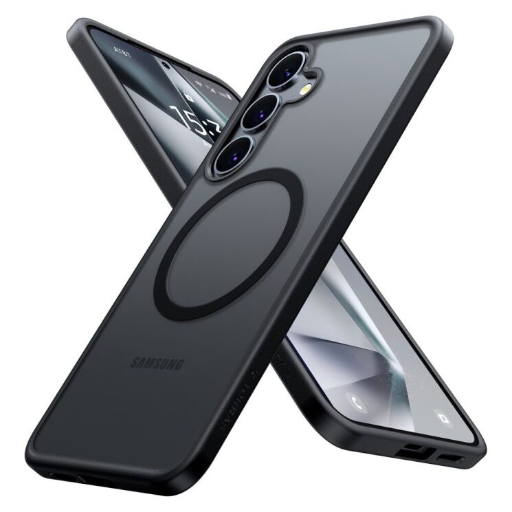 Захисний чохол TORRAS Guardian MagSafe для Samsung Galaxy S25 Plus (S936) - Black: фото 1 з 8