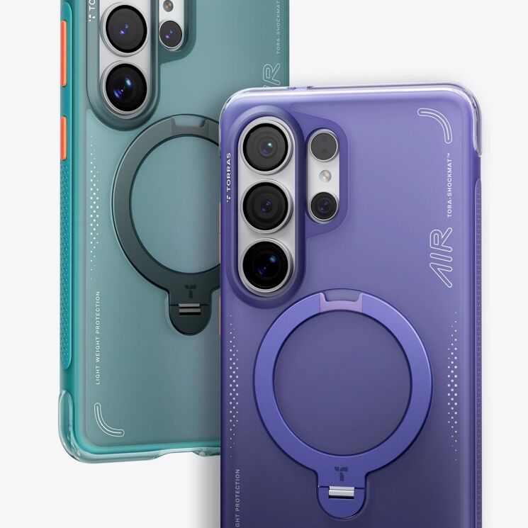 Защитный чехол TORRAS Ostand Q3 Air для Samsung Galaxy S26 Ultra - Black: фото 3 из 10