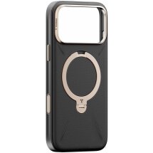Захисний чохол TORRAS Ostand Q3 VegSkin (with MagSafe) для Apple iPhone 18 Pro Max - Black: фото 1 з 1