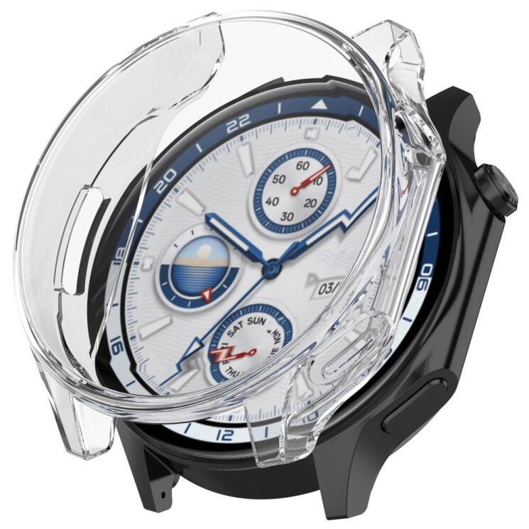 Захисний чохол UniCase Air Cover для OPPO Watch X / OnePlus Watch 2 - Transparent: фото 1 з 6