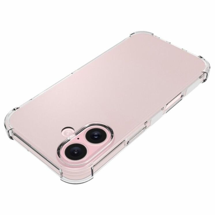 Защитный чехол UniCase AirBag для Apple iPhone 16 - Transparent: фото 3 из 5