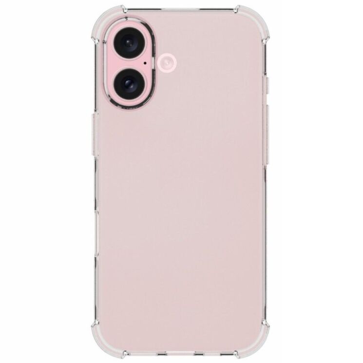 Защитный чехол UniCase AirBag для Apple iPhone 16 - Transparent: фото 2 из 5